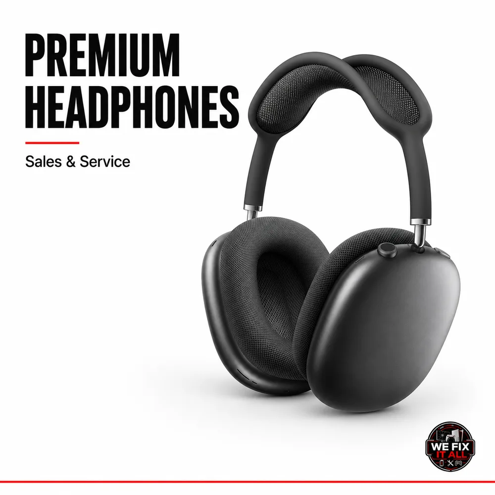 Premium headphones for sale at We Fix It All in Norcross, GA